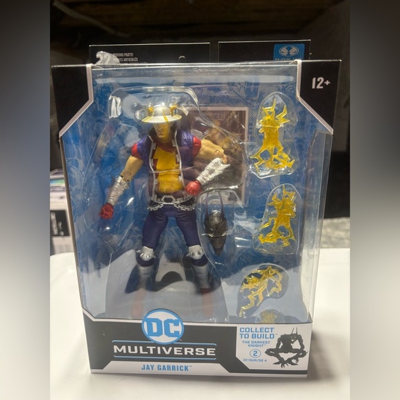 McFarlane Toys - DC Build-A 7IN Figures WV9 - Speed Metal - Jay Garrick. NIB - Picture 4 of 7